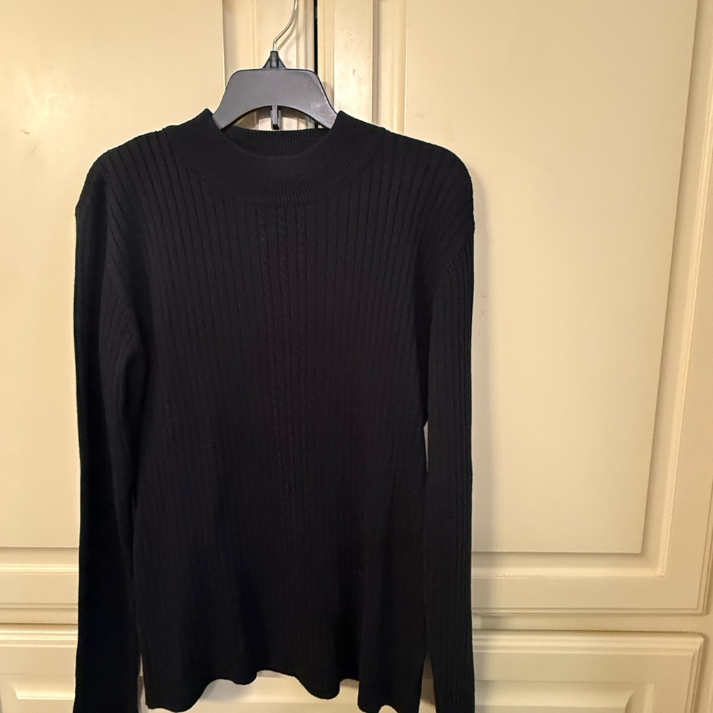 Worthington Black Turtleneck Sweater